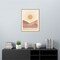 Mid Century Landscape I by Janelle Penner 23-in. W x 28-in. H. Canvas Wall Art Print Framed in Natural